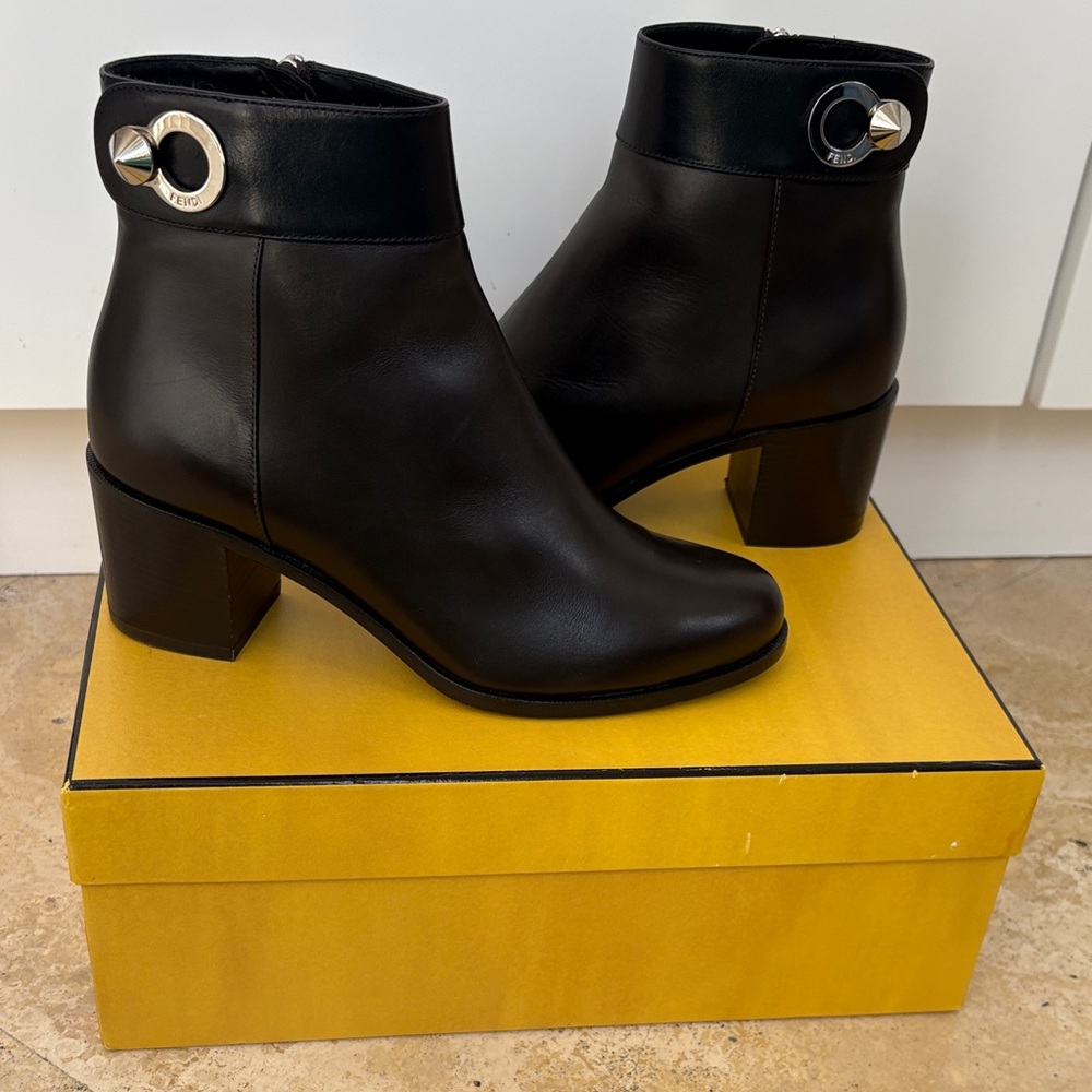Fendi booties NWT